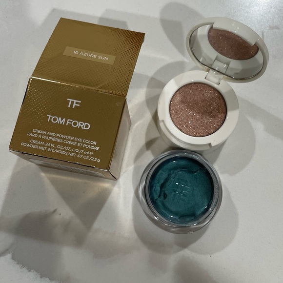 Tom ford cream and powder eye color azure sun Clearance